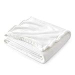 Bedsure White Fleece Blanket - 300G