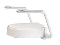 Ability Superstore 4-inch Etac Hi-Loo Raised Toilet Seat with Arms