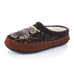 Acorn Women's Forest Mule, Chocolate Owl, Medium