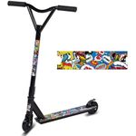 Pro Stunt Scooter, 360 Degree Spin Handlebar Trick Scooter Street Stunt Freestyle Stunt Scooters with ABEC-9 Bearings for Boys Girls Teens Age 6+（Blue Yellow）