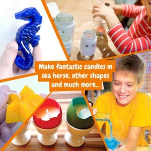 Science4you Candle Factory Kit – DIY Candle Making Set for Kids