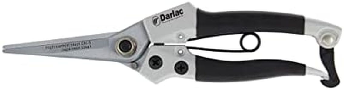 Darlac Compact Snips – Award Winning Garden Snips – Ideal For Delicate & Light Pruning & Topiary Work – Lightweight – Precision Tensioned – SK5 High Carbon Steel – Easy To Use Single Handed