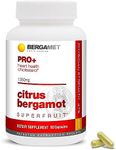 Citrus Bergamot SuperFruit PRO+ with 200mg Olive Leaf Extract - 47% BPF - 80% Polyphenols - 1350mg per Serving - Worlds Strongest - Backed by Clinical Studies - Made in The USA - 90 Caps