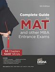 Complete Guide For Mat And Other Mba Entrance Exams 5Th Edition | Management Aptitude Test | Previous Year Solved Questions Pyqs | Mathematical Skills, Language Comprehension