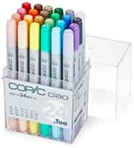 Too Copic Ciao Start Set of 24 Colors Multicolor Illustration Markers Markers Marker Pens