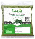 Saara HERBAL FRESH Papaya Leaf Powder, 101g, Papita leaf Powder, Carica Papaya Leaf, Erandhurbuja, Paw Paw Leaf Powder 101g (pack of 1 x 101g)