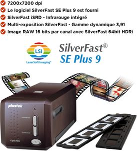 Plustek OpticFilm 8300i SE Film Scanner – High-Resolution 35mm