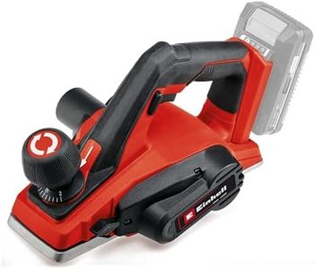 Einhell Power X-Change 18V Cordless Planer - Battery Electric Planer For Wood, 2mm Max Chip Depth, Aluminium Soleplate With V-Groove - TE-PL 18/82 Li Solo Planing Tool (Battery Not Included)