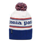 Patagonia 29187prvball – Powder Town Beanie Colour: Park Stripe: Viking Blue Size: All