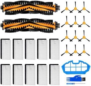 N79 N79S Replacement Parts for Ecovacs Deebot, N79 N79S DN622 500 N79W N79SE Yeedi K600 K700 Accessories Kit, Hepa Filters Main Brushes Primary Filter Side Brushes LUXRILIX