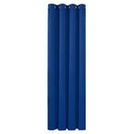 Deconovo Solid Curtain Blackout Curtain Material Curtain Eyelet Blackout Thermal Insulated Ring Top Curtain for Bedroom 52"x 54" Royal Blue 1 PANEL