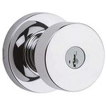 Kwikset 97402-894 Door Knob, Polished Chrome