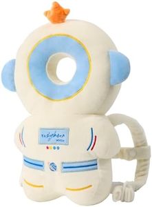 HGTC Baby Head Protector Backpack -Soft & Lightweight Pads - Prevents Bebes Backward Fall Astronauts Plush Stuffed
