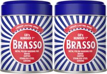 Brasso Metal Polish Wadding, 75g (Pack of 2)