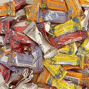 Gem Gem Ginger Candy Chewy Ginger Chews (1 Pound Bulk Pack) (Assorted Mix)