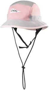 Color-Blocked Fisherman Style Sun Hat for Outdoor Camping, Surfing & Vacations - Wide Brim, UV Protective, Anti-Slip Pink