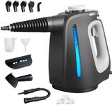 Pressurized Handheld Steam Cleaner with 14 PCS Accessories&Safety Lock, 1350W Multi-Purpose Steamer for Cleaning, Portable Steam Cleaner for Home,Car,Grout,Furniture,Bathroom,Kitchen,Tiles&Couch