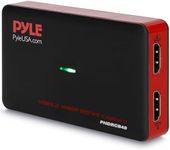 Pyle Video Game Capture Card Device with Video Recorder, HDMI Output, Full HD 1080P Live Streaming, USB, SD, PC, DVD - PHDRCB48.6