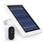 Wasserstein Solar Panel Compatible with Arlo Essential 2K Outdoor Security Camera (2nd Gen) / XL (2nd Gen) & Essential Spotlight (Camera NOT Included)