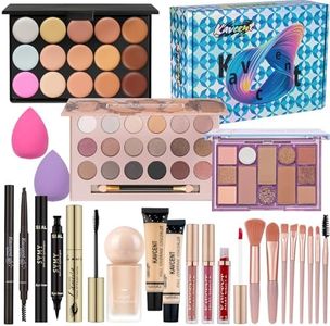 Makeup Kit for Women Full Kit Makeup Kits for Teens Teenager Makeup Gift Set for Teens Women Eyeshadow Palette Foundation Concealer Makeup Sets