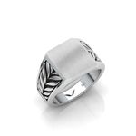 Vitra jewellery Plain Balerion Ring Pure silver 925 Ring for Men/Boys from (IND Size 22-23)