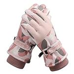 SPOTFISH Snow Gloves Women Ski Glov