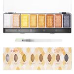 Lightwish Metallic Waterolor Paints,8 Shimmery Colors, Artist Glitter Solid Watercolors with 1 Water Brush Pen for Artists, Students and Painting Beginners
