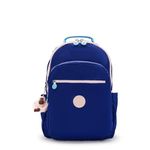 Kipling SEOUL Large Backpack, Solar Navy C (Blue)