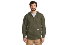 Carhartt mens Midweight Hooded Zip Front Sweatshirt