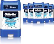 Gillette Antiperspirant Deodorant Gel For Men, 420 ml (70 ml x 6), 48-Hour Invisible Sweat and Odour Protection, Cool Wave, Packaging may vary