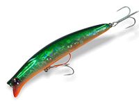 momolures - momowake 90 110 Floating Subsurface Minnow for Saltwater Bass fishing (110mm - CHAMELEON)