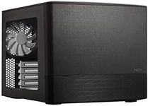 Fractal Design Node 804 - Black - Cube Compact Computer Case - mATX - High Airflow - Modular Interior - 3X Fractal Design Silent R2 120mm Fans Included - USB 3.0 -Window Side Panel