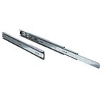 TCH Hardware 20" Inch 100 LB Steel Full Extension Ball Bearing Drawer Slides - Kitchen Cabinet Desk Draw