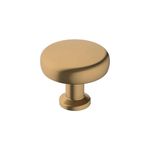 Amerock | Cabinet Knob | Champagne Bronze | 1-1/4 inch (32 mm) Diameter | Factor | 1 Pack | Drawer Knob | Cabinet Hardware