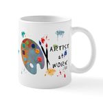 CafePress Artist at Work Mug 11 oz (325 ml) Ceramic Coffee Mug