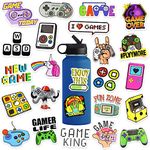 50pcs Video Game Stickers for Adults Gamer Stickers for Water Bottles Game Vinyl Stickers Gaming Stickers Pack