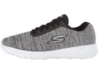 Skechers Womens Go Joy Walking Shoe, Black/White, 8 Wide US