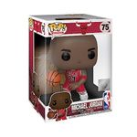 Funko POP! NBA: Bulls - 10" Michael Jordan - (Red Jersey) - Collectable Vinyl Figure - Gift Idea - Official Merchandise - Toys for Kids & Adults - Sports Fans - Model Figure for Collectors