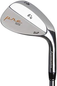 Pinemeadow Pre Wedge (Right-Handed, Steel, Regular, 52-Degrees), Black