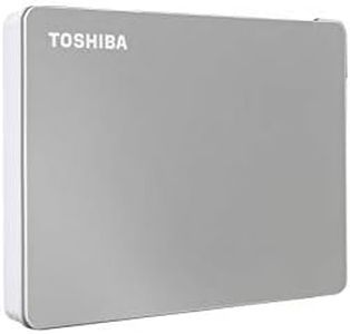 Toshiba Canvio Flex 2TB USB 3.0 Portable External Hard Drive, Silver