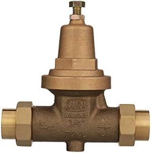 Zurn Wilkins 34-70XLDU 3/4" 70XL Pressure Reducing Valve with Double Union FNPT Connection