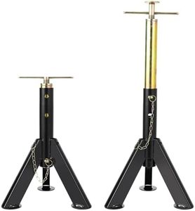 GarveeTech 3 Ton Stabilizer Jack Stand, 6000lbs Heavy Duty RV Stabilizer Jacks with 16"-30" Adjustable Height, Portable Jack Hoist Stand for Travel Trailer,RV,Camper, 2PCS RV Slide Out Support Jacks