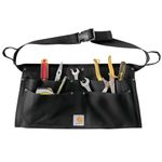 Carhartt A09 Firm Duck Half Apron Tool Belt, Colour: Black, Size: M