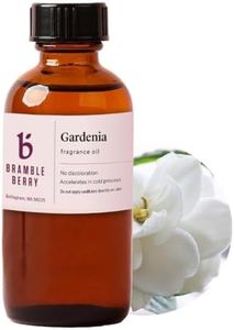 Bramble Berry Gardenia Fragrance Oil 2 oz | True Floral Scent for Soap Making, Lotion, Scrubs, Candles & Bath Bombs | Skin Safe, Vegan, Paraben & Phthalate Free