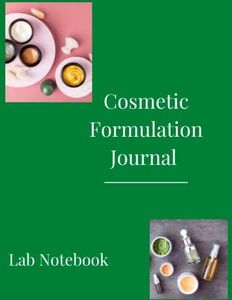 Cosmetic Lab Notebook | Keep Your Formulations Safe with This Cosmetic Chemistry Lab Book 8.5" x 11" | Record Ingredients, Percentages, Weight and More