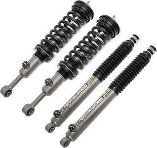 FAPO P3 Front and Rear Shock Absorbers for 2005-2022 Toyota Tacoma 2WD 4WD, 0-2" Lift, 8-Way Adjustable Gas-Pressurized Heavy Duty Damper Kit, 4 Pcs Set