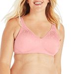 Playtex Women's 18 Hour Ultimate Lift and Support Wire Free, Gentle Peach, 42D