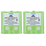 Kastar 2-Pack Two-Way Radio Battery 4.8V 1000mAh Replacement for Cobra FRS310W FRS315 FRS70 FRS80 FRS85 GA-CM GA-CR GA-CT GP35AAAK4BX IXNN4002A Maxxon ACC510 Maxxon ACC511 Maxxon PMR508