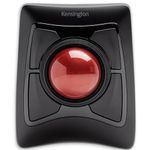 Kensington Expert Mouse® Wireless Trackball Mouse, Easy Finger Control, Precision and Smooth DiamondEye™ Optical Tracking, Ergonomic and Ambidextrous Comfort Design for Windows, PC and Mac (Black)