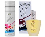 PATEL PERFUMES Unisex Adult Patel Neck & Neck Deo Premium Apparel Floral Spray For Long-Lasting Fragrance (150 Ml+50 Ml)